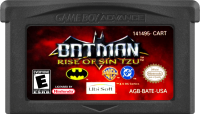 Batman Rise of Sin Tzu GameBoy Advance US box art